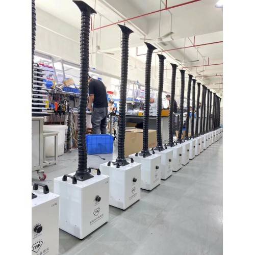 TBK Fume Extractor Laser Soldering Smoke Purify Machine Air Purifier Absorber