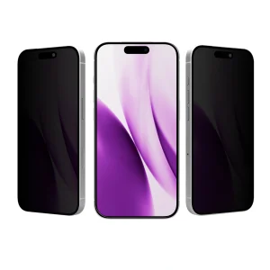 privacy tempered screen protector for iPhone 17 models