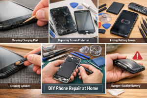 Personal DIY non-tech phone parts fix