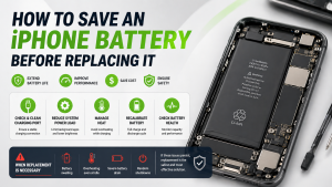 How to Save an iPhone Battery Before Replacing It