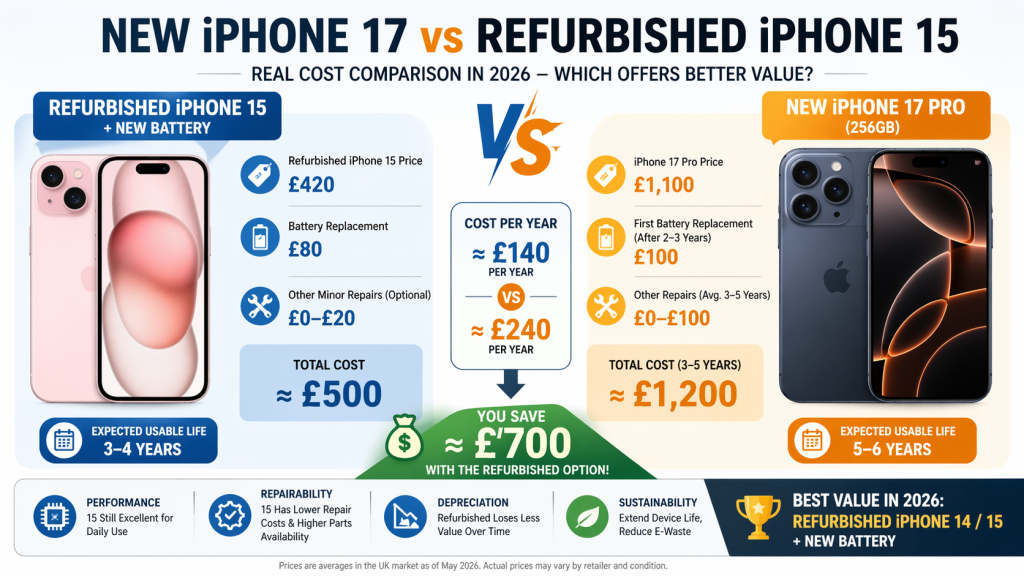 New vs Refurbished iPhone in 2026