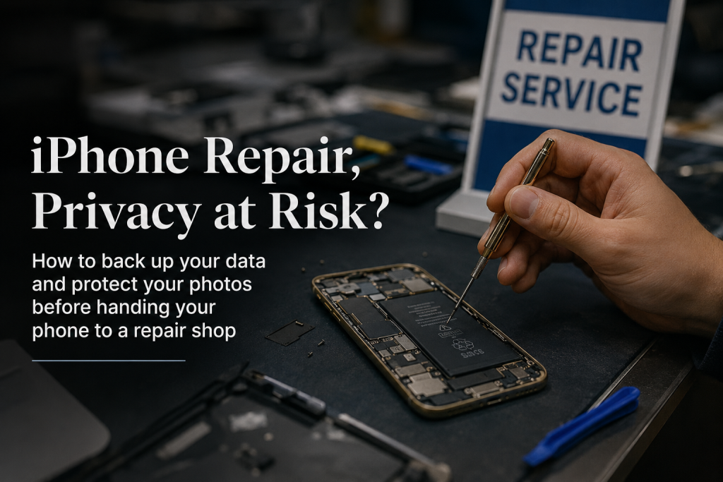 How to Protect Your Photos, Messages, and Personal Data Before Handing Your Phone to a Repair Shop