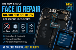 The Rise of No-Solder Face ID Repair for iPhone 13–15 A Major Shift in the Mobile Repair Industry