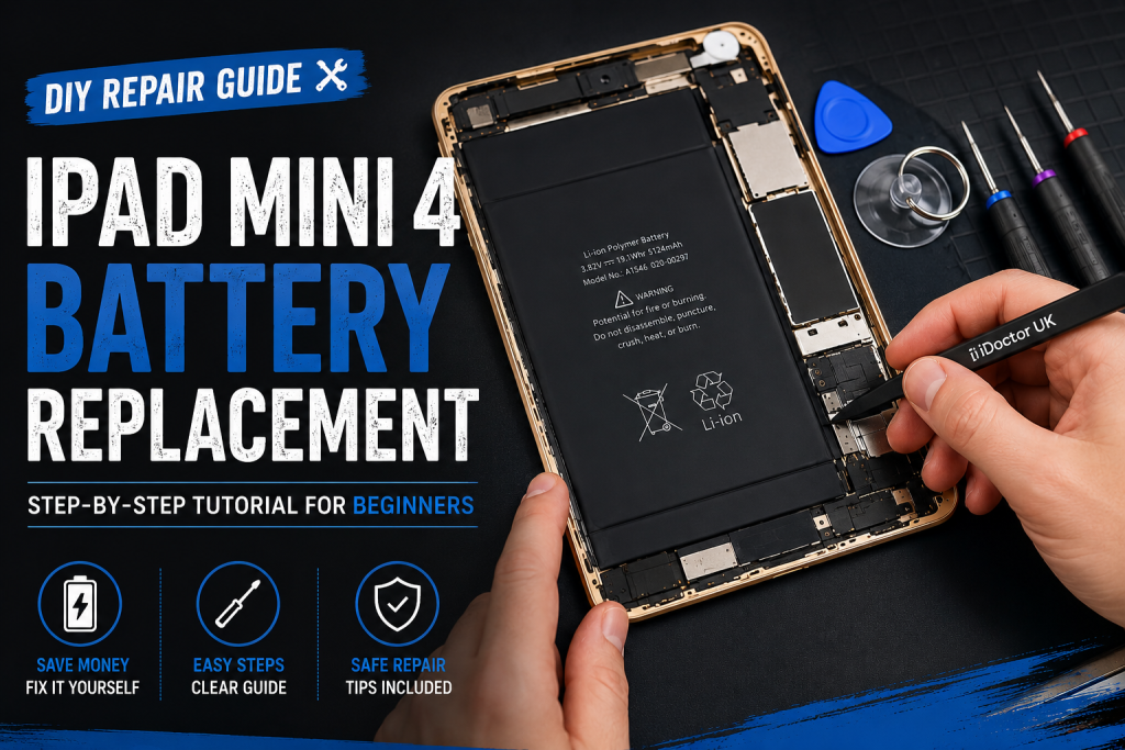 iPad Mini 4 Battery Replacement Guide for Beginners