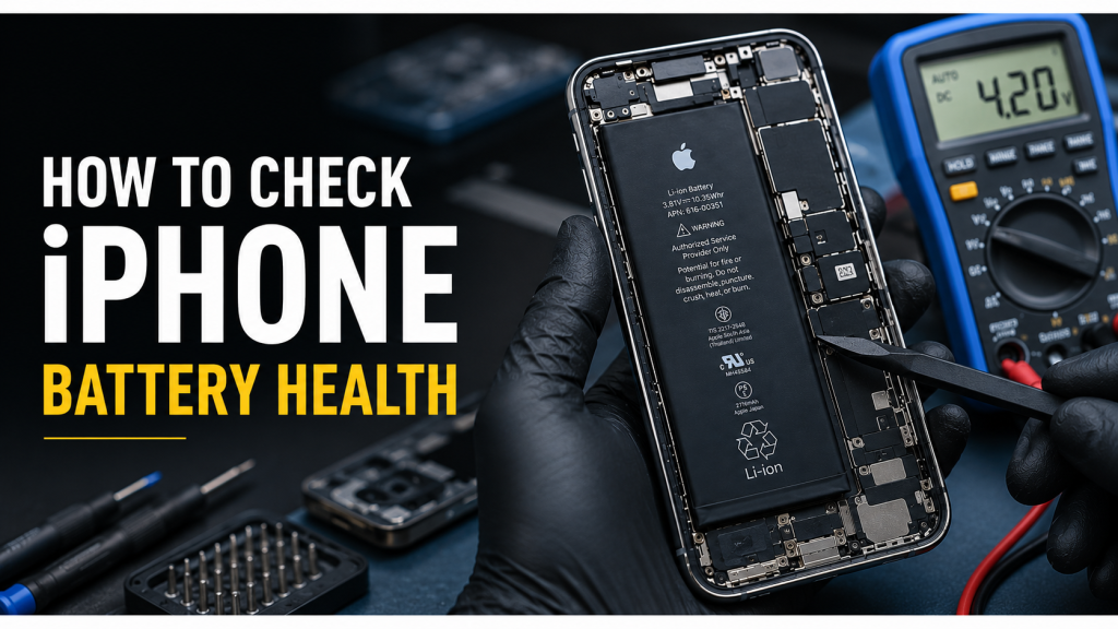 How to Determine Whether an iPhone Battery Can Still Be Used or Needs Replacement