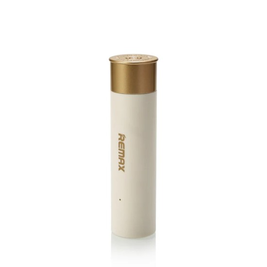 Remax | RPL-18 | Bullet Shell Mobile Power Bank | 2500mAh | White
