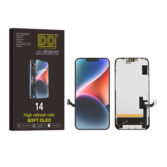 A.Replacement DD Premium Soft OLED Touch Screen for iPhone 14 A.Replacement DD Premium Soft OLED Touch Screen for iPhone 14
