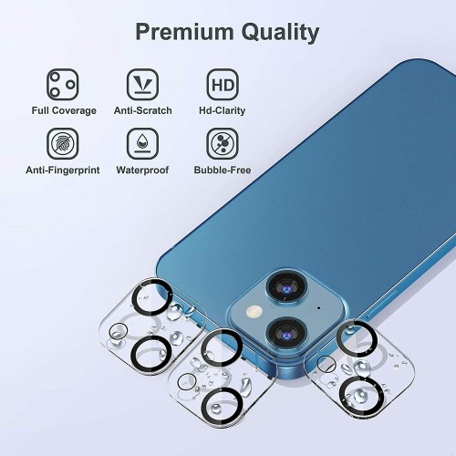 For iPhone 13 Camera Lens Tempered Glass 