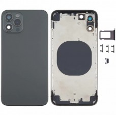 iPhone 12 - Back Housing Frame Cover - Black