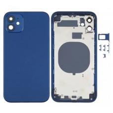 iPhone 12 - Back Housing Frame Cover - Blue