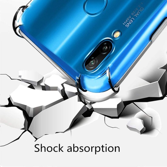 Shockproof TPU+PC Case for Huawei P20 Lite Clear