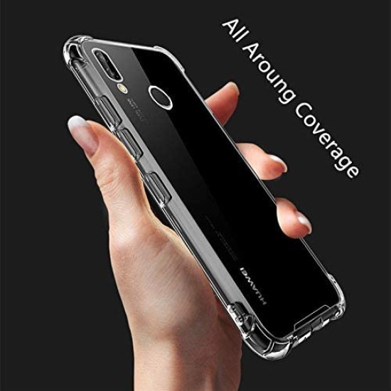Shockproof TPU+PC Case for Huawei P20 Lite Clear