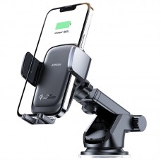 Joyroom - 15W Qi Wireless Car Charger Mount Phone Holder (Dashboard) | JR-ZS243 - Black 