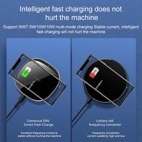 Joyroom JR-A23 Generous 15W wireless charger Black Joyroom JR-A23 Generous 15W wireless charger Black