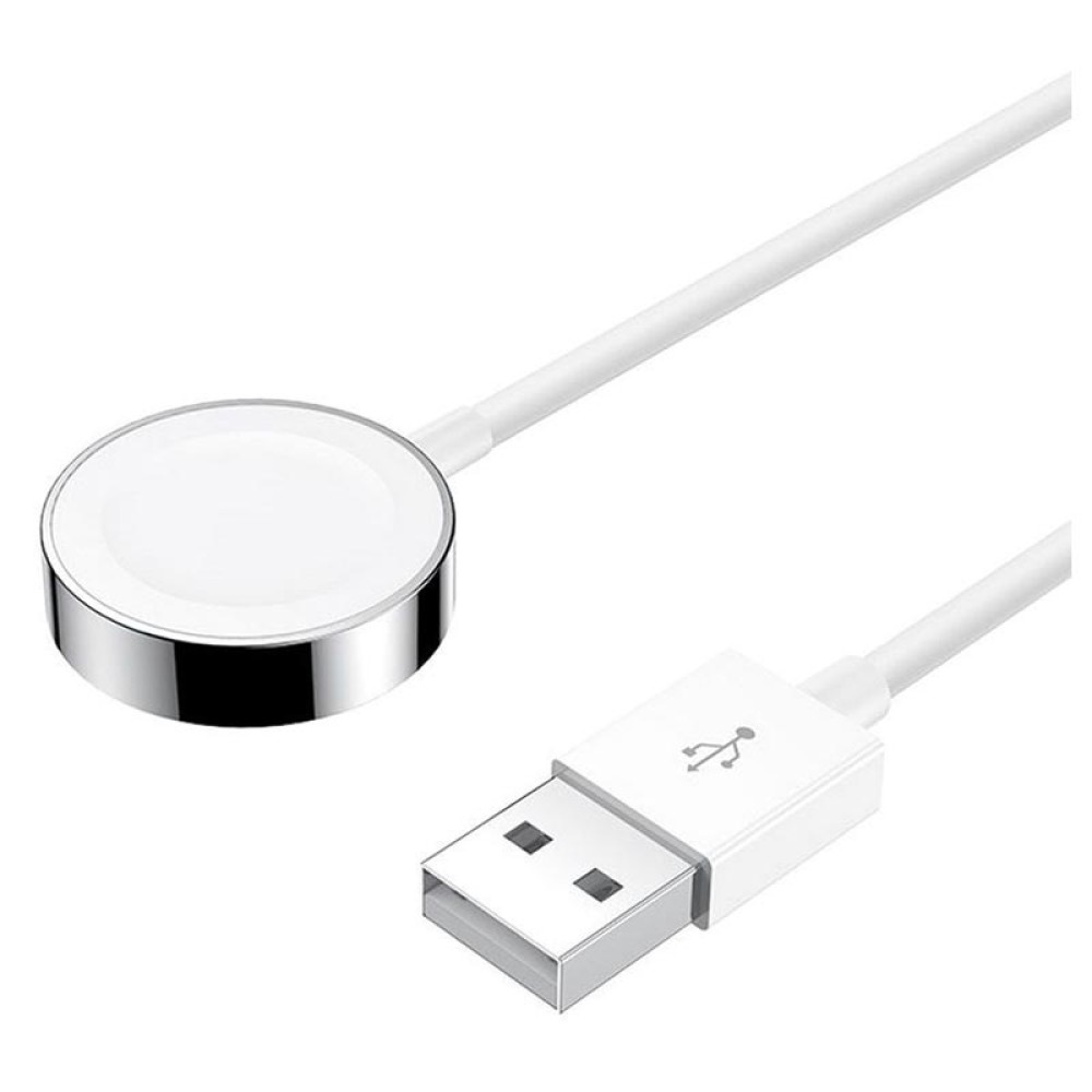 Joyroom S-IW001S magnetic charging cable for Apple Watch, 1.2m, in white