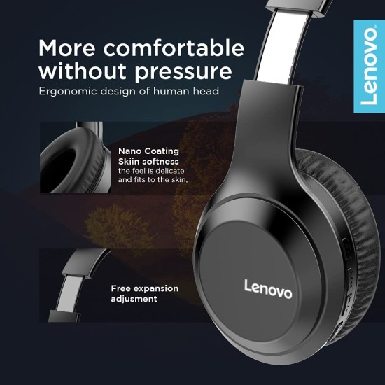 lenovo HD100 Bluetooth Headset Red lenovo HD100 Bluetooth Headset Red