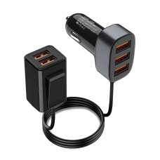 31W 5 Ports USB Car Fast Charger Power Adapter