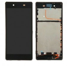 LCD Touch Screen for Sony Z4 Black