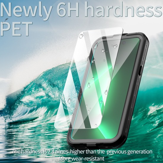 Redpepper Professional Waterproof Dot Series Case For iPhone 14 Pro Max Black