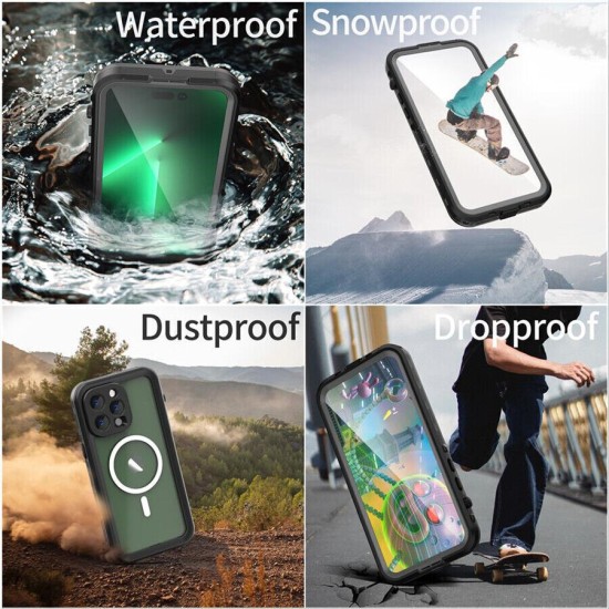 Redpepper Professional Waterproof Dot Series Case For iPhone 14 Pro Max Black