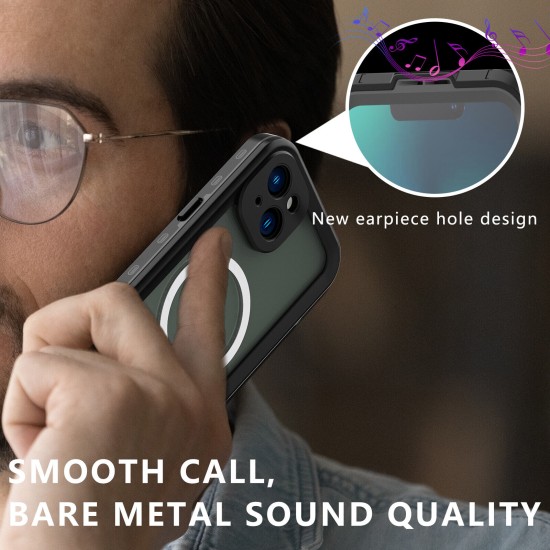 Redpepper Professional Waterproof Dot Series Case For iPhone 14 Pro Max Black