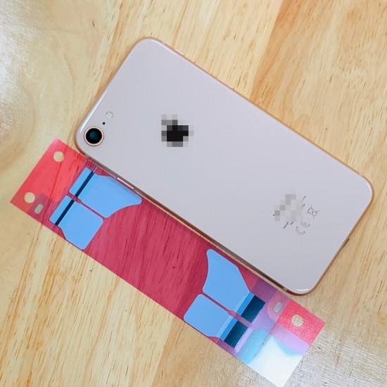 Replacement Rear Housing With Parts+Battery Glue For iPhone 8 Gold