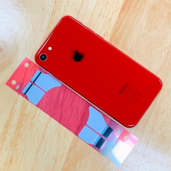 Replacement Rear Housing With Parts+Battery Glue For iPhone 8 Red