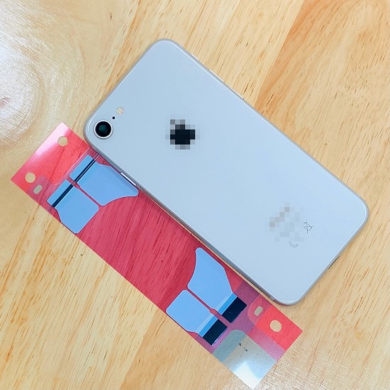 Replacement Rear Housing With Parts+Battery Glue For iPhone 8 White