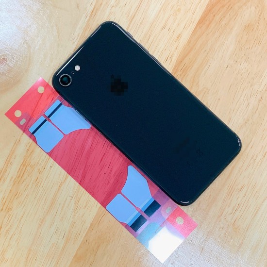 Replacement Rear Housing With Parts+Battery Glue For iPhone 8 Black