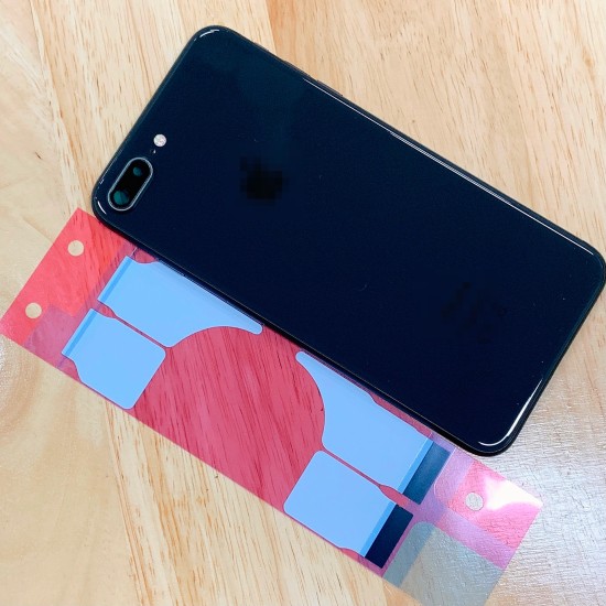 Replacement Rear Housing With Parts+Battery Glue For iPhone 8 Plus Black