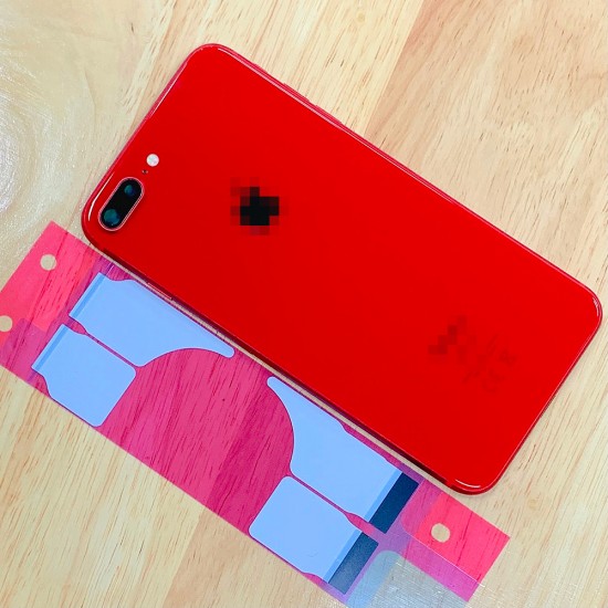 Replacement Rear Housing With Parts+Battery Glue For iPhone 8 Plus Red Replacement Rear Housing With Parts+Battery Glue For iPhone 8 Plus Red