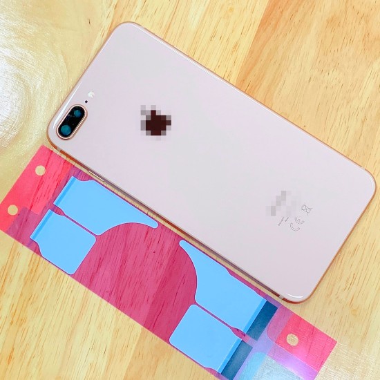 Replacement Rear Housing With Parts+Battery Glue For iPhone 8 Plus Gold