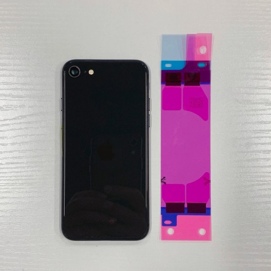 Replacement Rear Housing With Parts+Battery Glue For iPhone SE 2020 Black