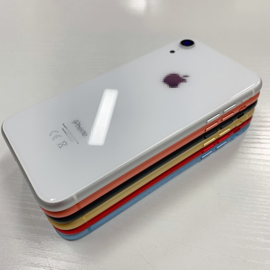 Replacement Rear Housing With Parts+Battery Glue For iPhone XR Coral Red