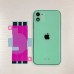 iPhone 11 - Back Housing Frame Cover with Parts - Green