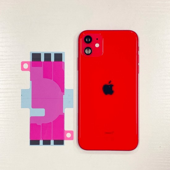 Replacement Original Rear Housing With Parts+Battery Glue For iPhone 11 Black