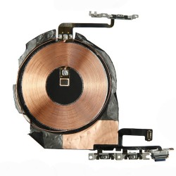 Replacement Power Volume Mute + Wireless Charger Flex for iPhone 12