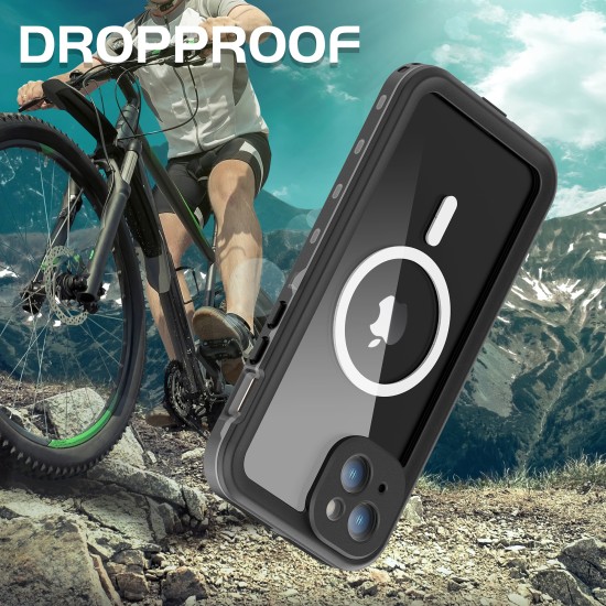 Redpepper Professional Waterproof Dot Series Case For iPhone 15 Plus Black