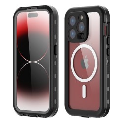 Redpepper Professional Waterproof Dot Series Case For iPhone 15 Pro Black