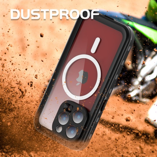 Redpepper Professional Waterproof Dot Series Case For iPhone 15 Pro Black