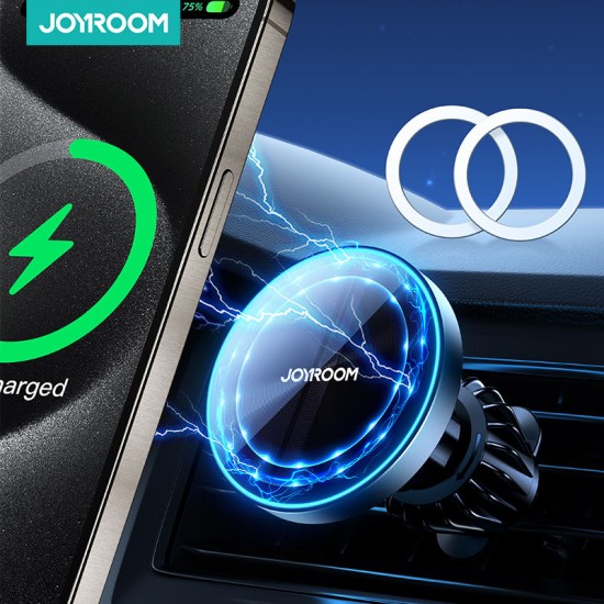 Joyroom JR-ZS240 Pro magnetic wireless car charger Black