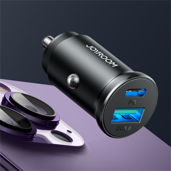 Joyroom JR-CCN05 30W A+C mini Metal Car Charger