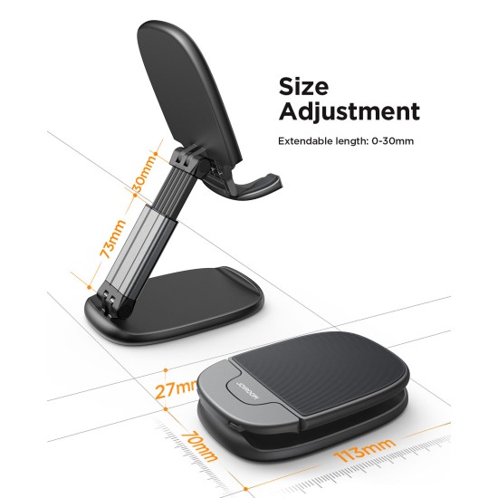 Joyroom JR-ZS371 Desktop Phone Stand Black Joyroom JR-ZS371 Desktop Phone Stand Black
