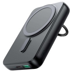 Joyroom JR-W050 20W Magnetic Wireless Power Bank with Ring Holder 10000mAh Black