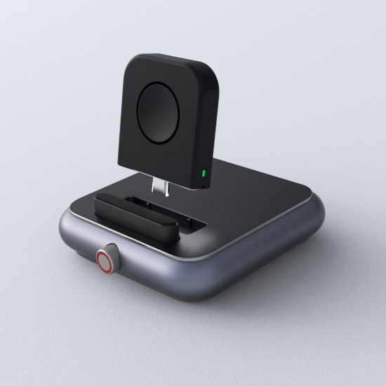 Joyroom JR-WQW02 Wireless Watch Charger Black