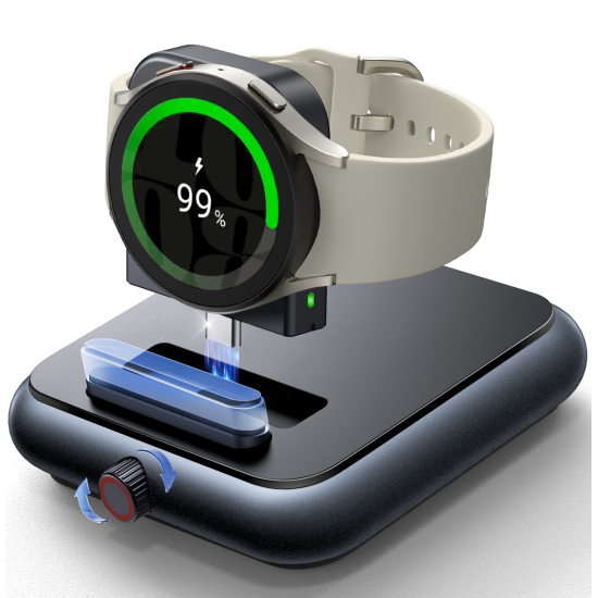Joyroom JR-WQW02 Wireless Watch Charger Black
