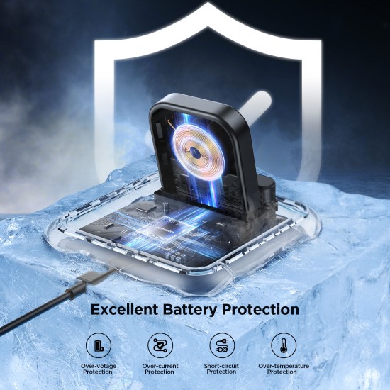 Joyroom JR-WQW02 Wireless Watch Charger Black