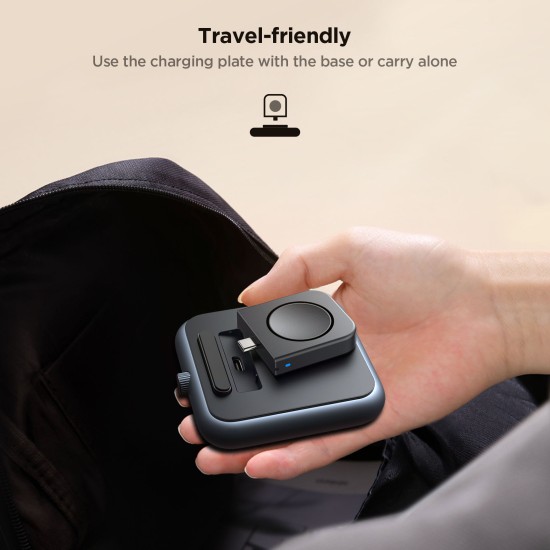 Joyroom JR-WQW02 Wireless Watch Charger Black
