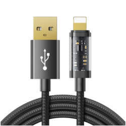 Joyroom S-UL012A12 USB-A to Lightning 2.4A Data Cable 1.2m Black