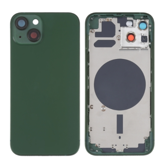 Replacement Back Glass Housing Frame Cover for iPhone 13 Green